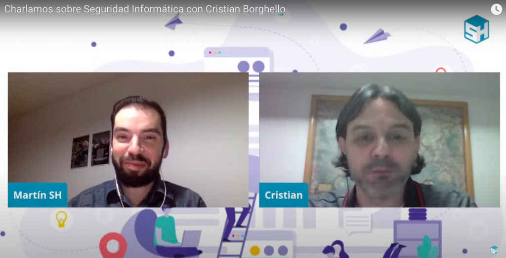 Captura webinar Cristian y Martín