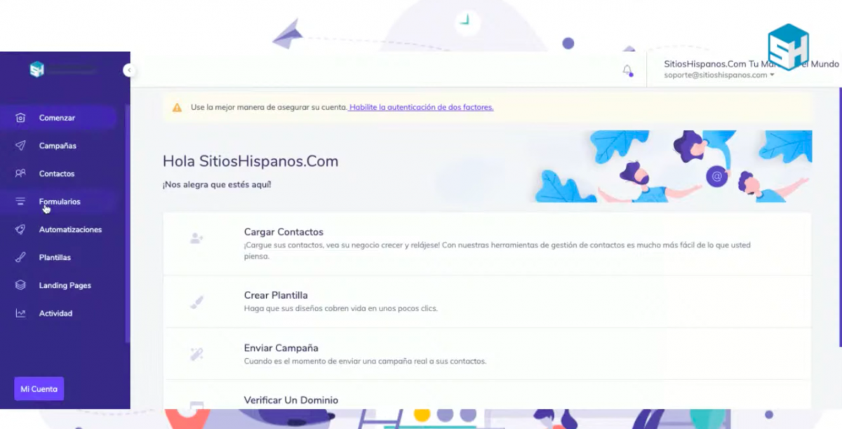 Creando una campaña de email marketing desde cero