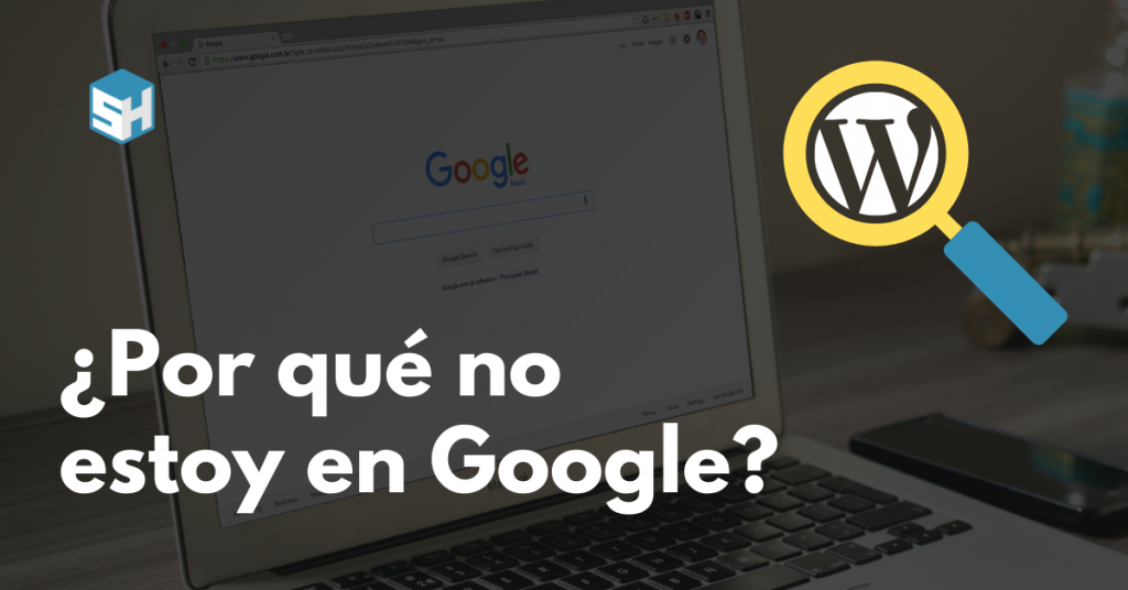 Computadora con buscador de google abierto