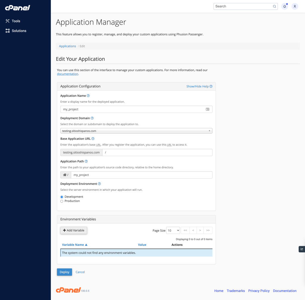 Application Manager