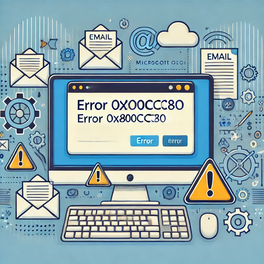 Cómo solucionar el Error 0x800ccc80 en Outlook